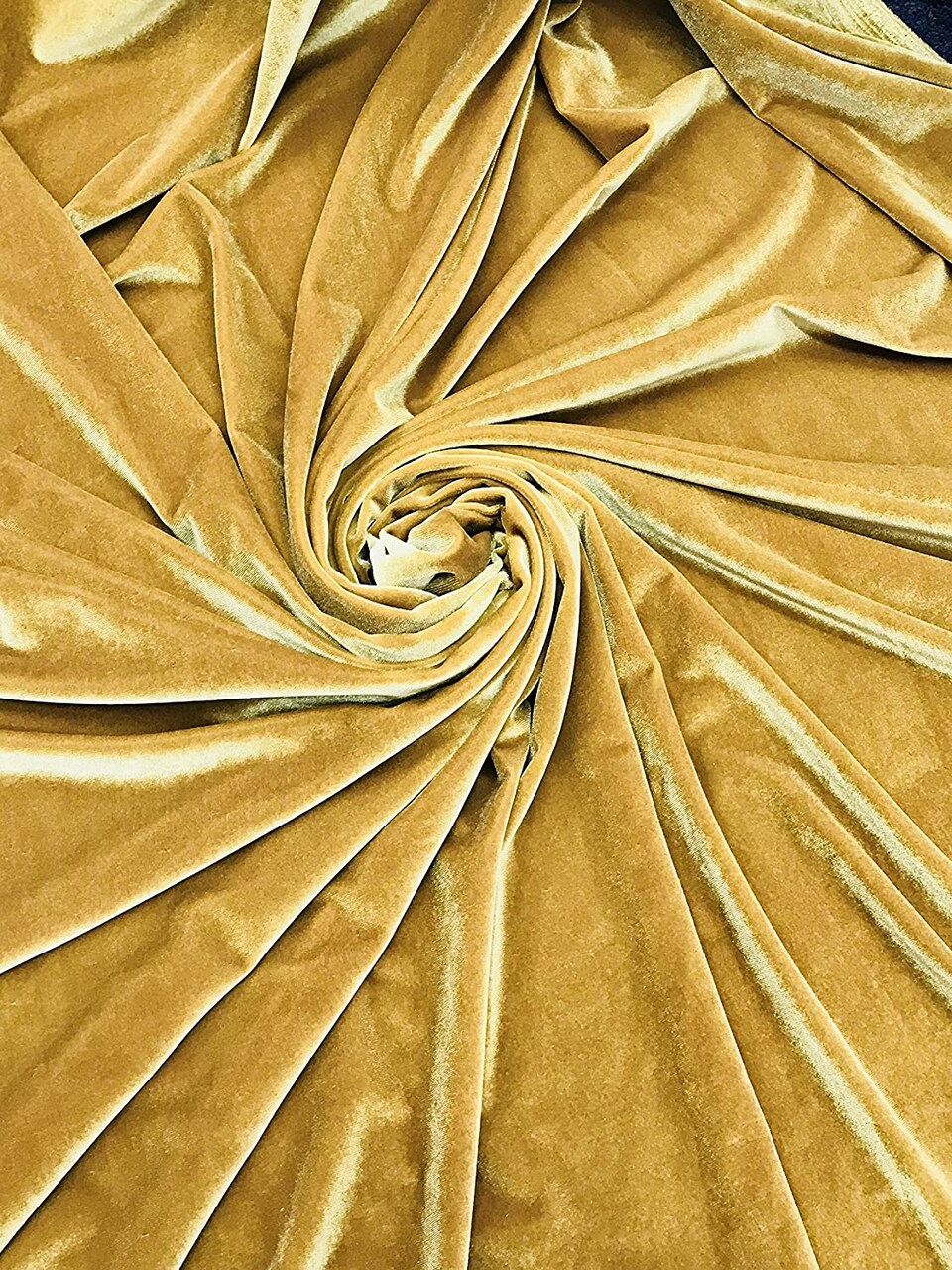 1 Yard Stretch Velvet Fabric Luxury Soft 4-Way Stretch Fashion Costume 58/60" Width